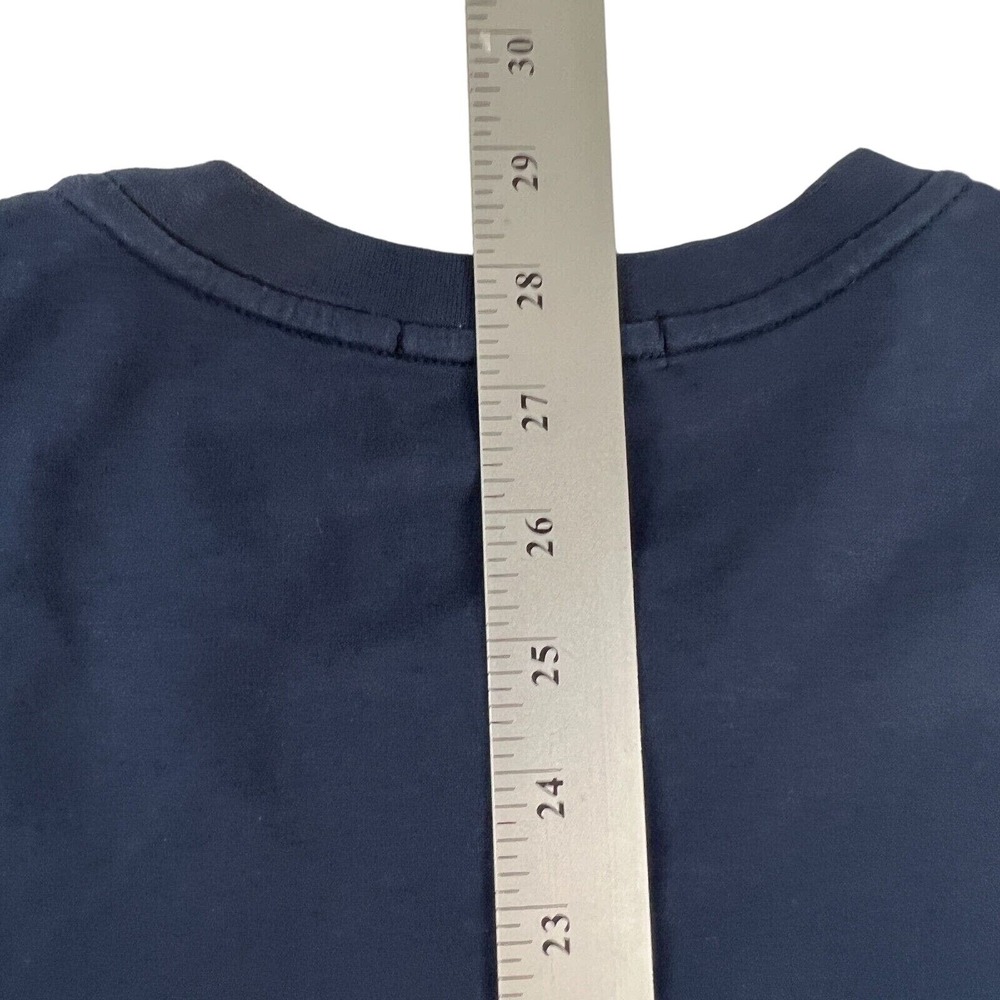 Robert Barakett Georgia Blue Pima‎ Cotton Short Sleeve Pullover Shirt XXL - Picture 4 of 12